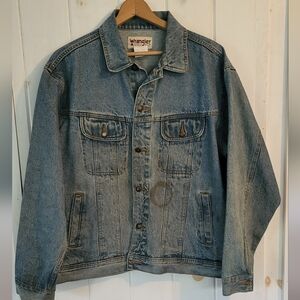 Wrangler Rugged Wear Vintage Cotton Jean Denim Jacket